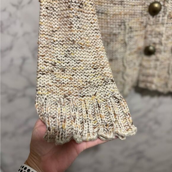 BCBGMaxAzria Multicolor Knit Cardigan Size M - Picture 6 of 8